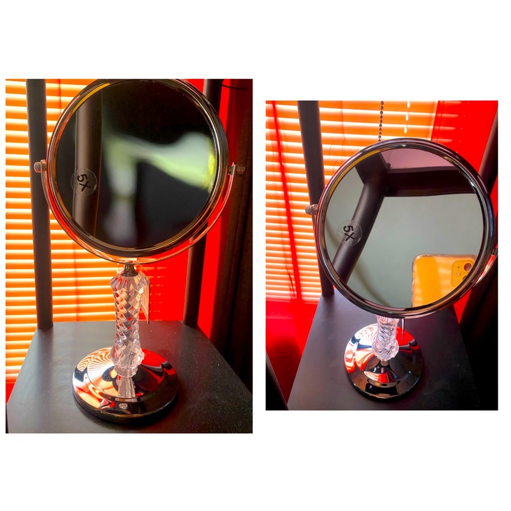 5x two sided vanity mirror!